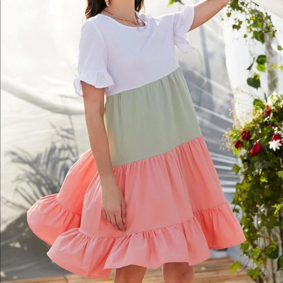 Color block dress - Picture 4 of 5